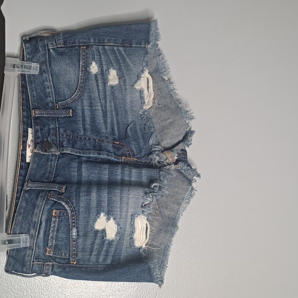 Hollister California Denim Shorts Size 9 Waist 29 Inseam: 1.5"